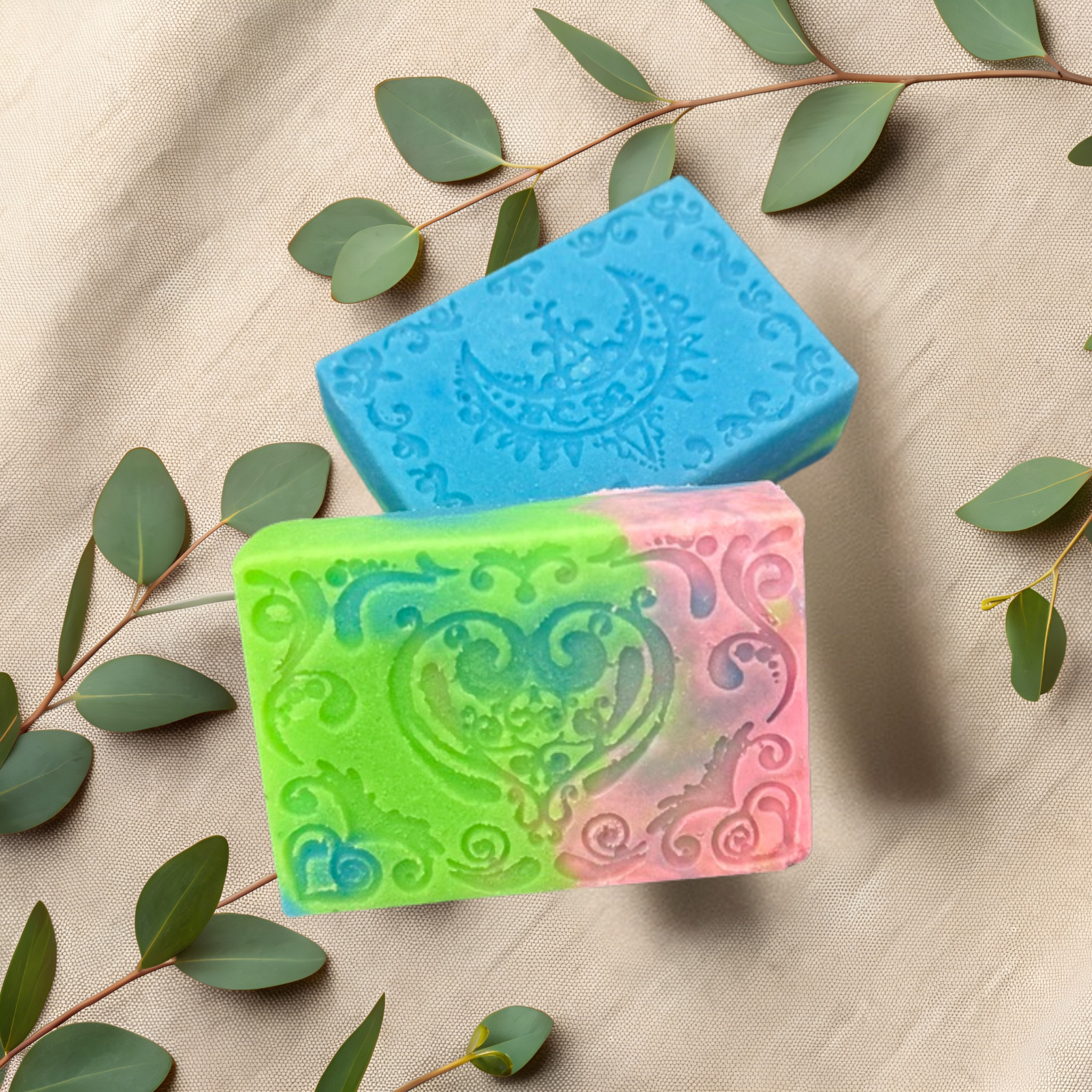 Aloha Beautiful Handmade Natural Bar Soap Coconut & Olive Oil Soap Maui Mist Type