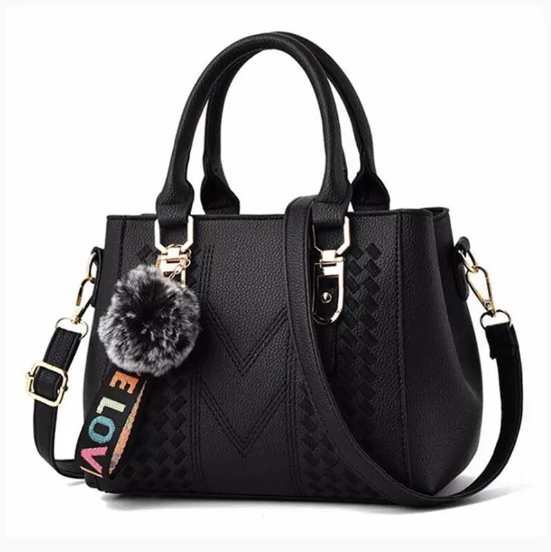 Embroidery Leather Handbag