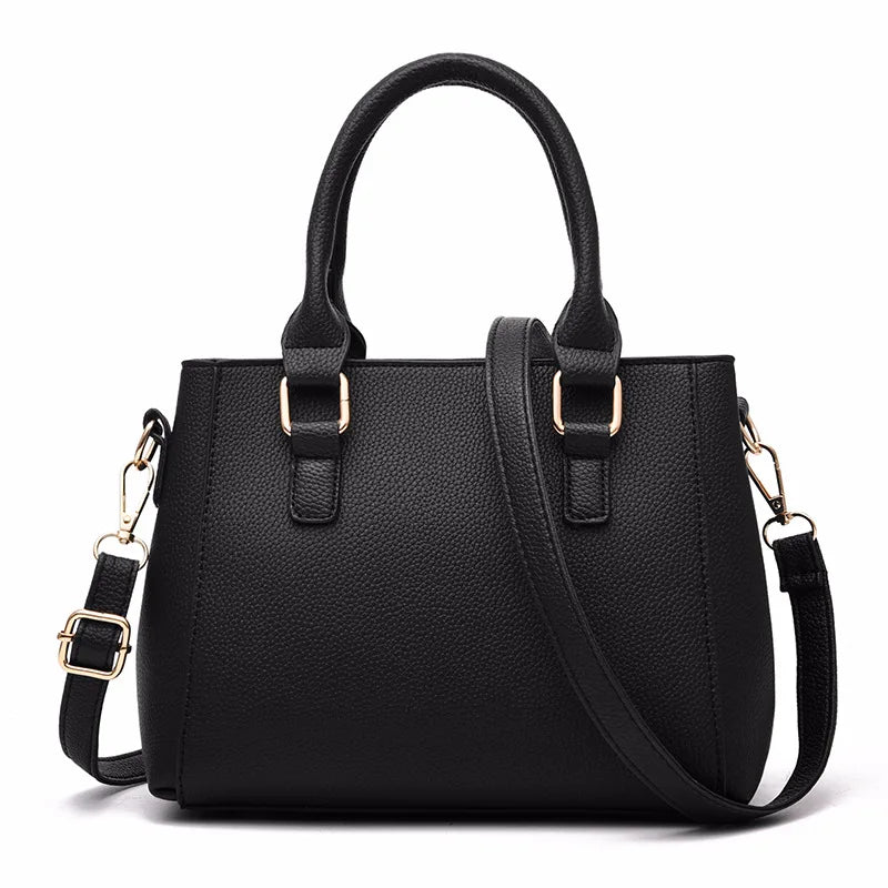 Embroidery Leather Handbag