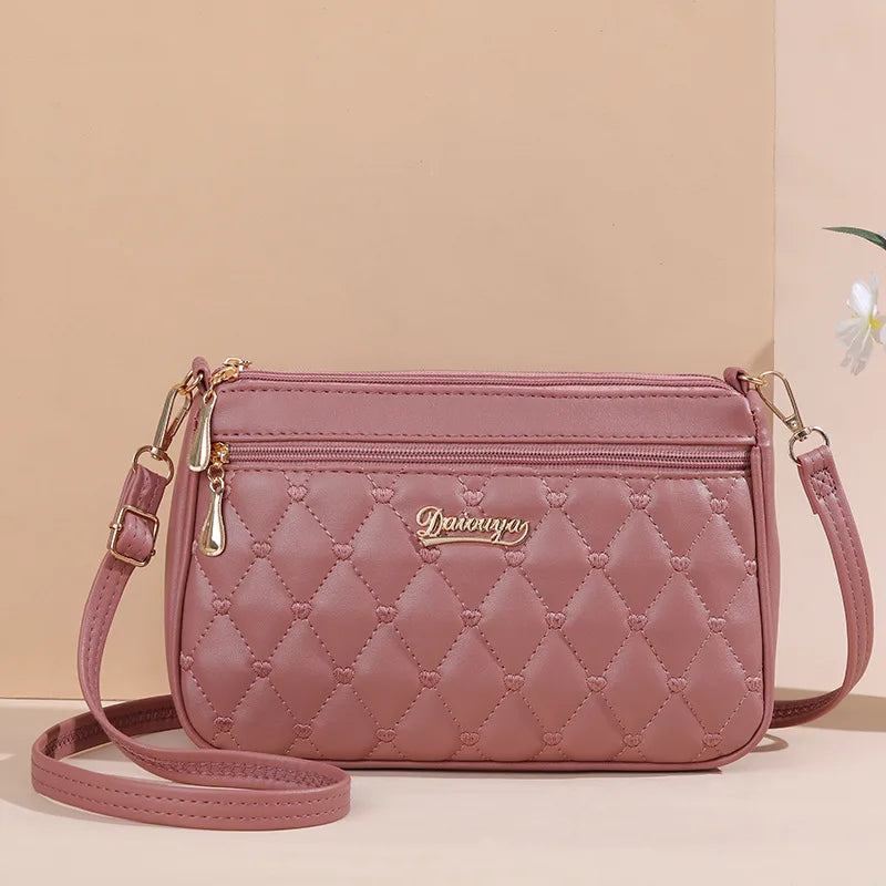 Embroidery Leather Handbag