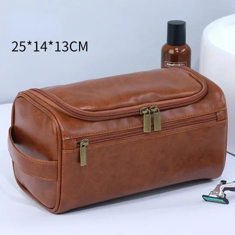 Leather Cosmetic Bag