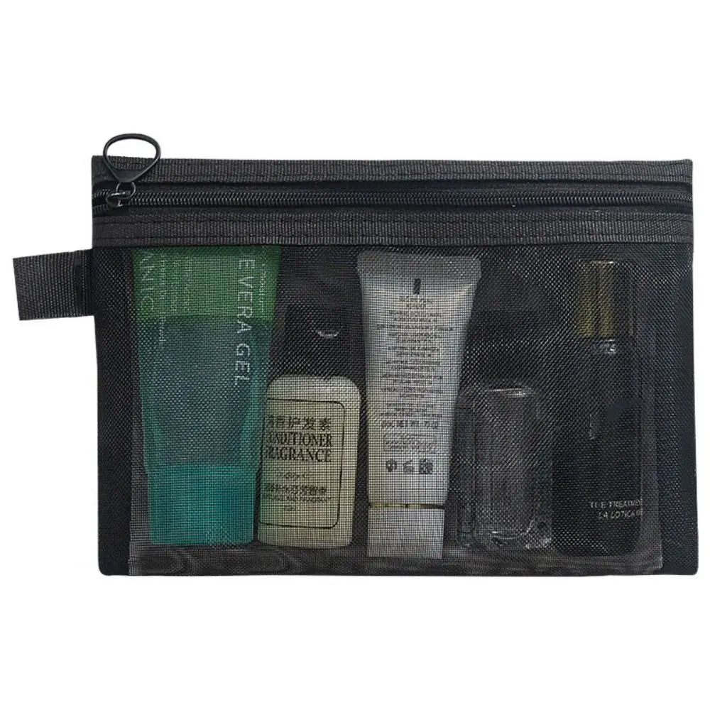 Large Mesh Cosmetic Bag