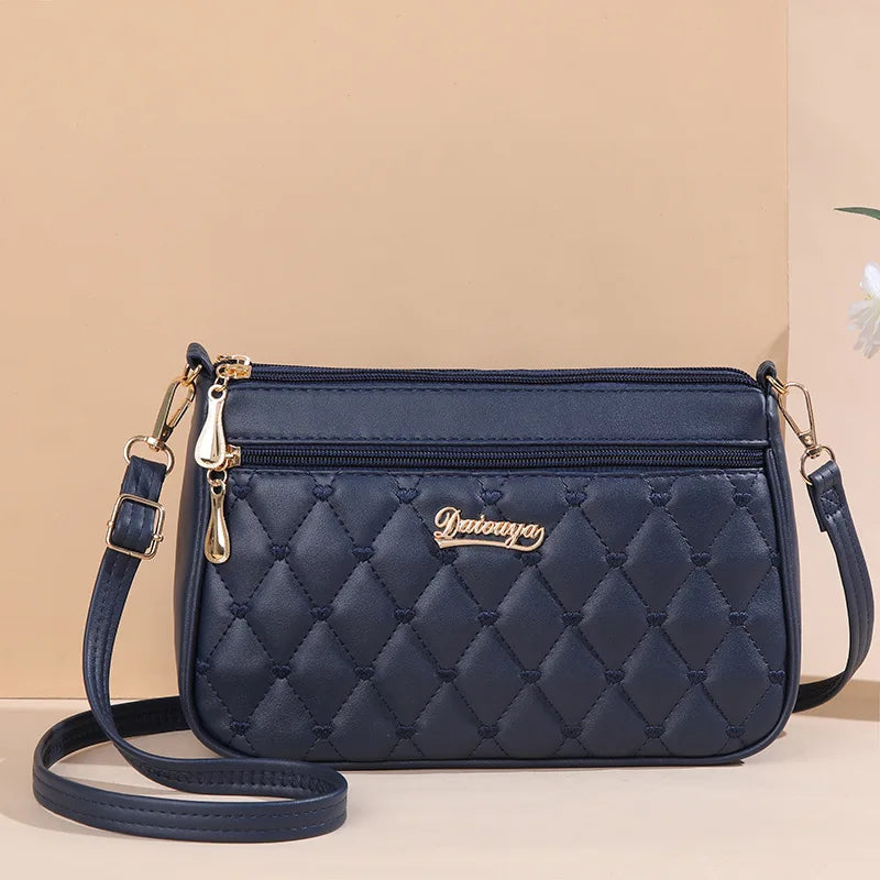 Embroidery Leather Handbag