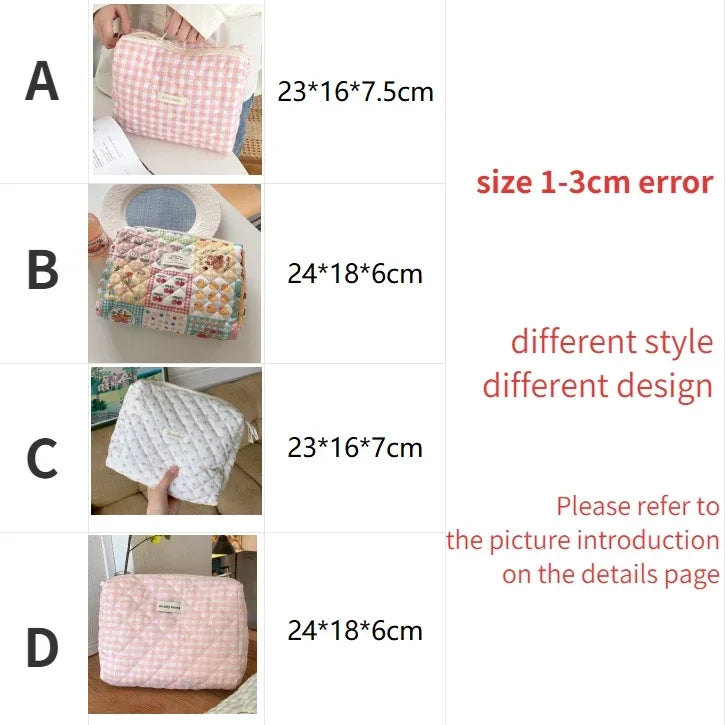 Large Capacity Women's Cosmetic Bag