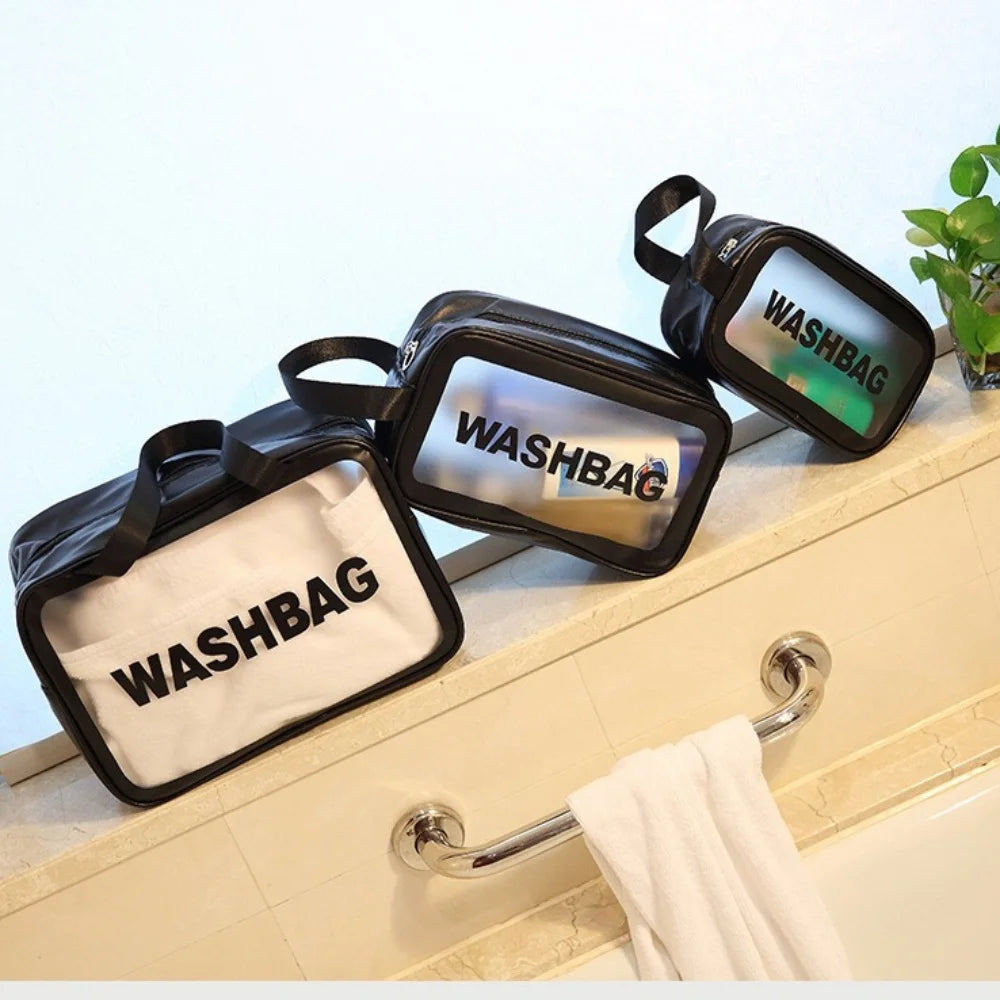Portable Cosmetic Bag | Transparent
