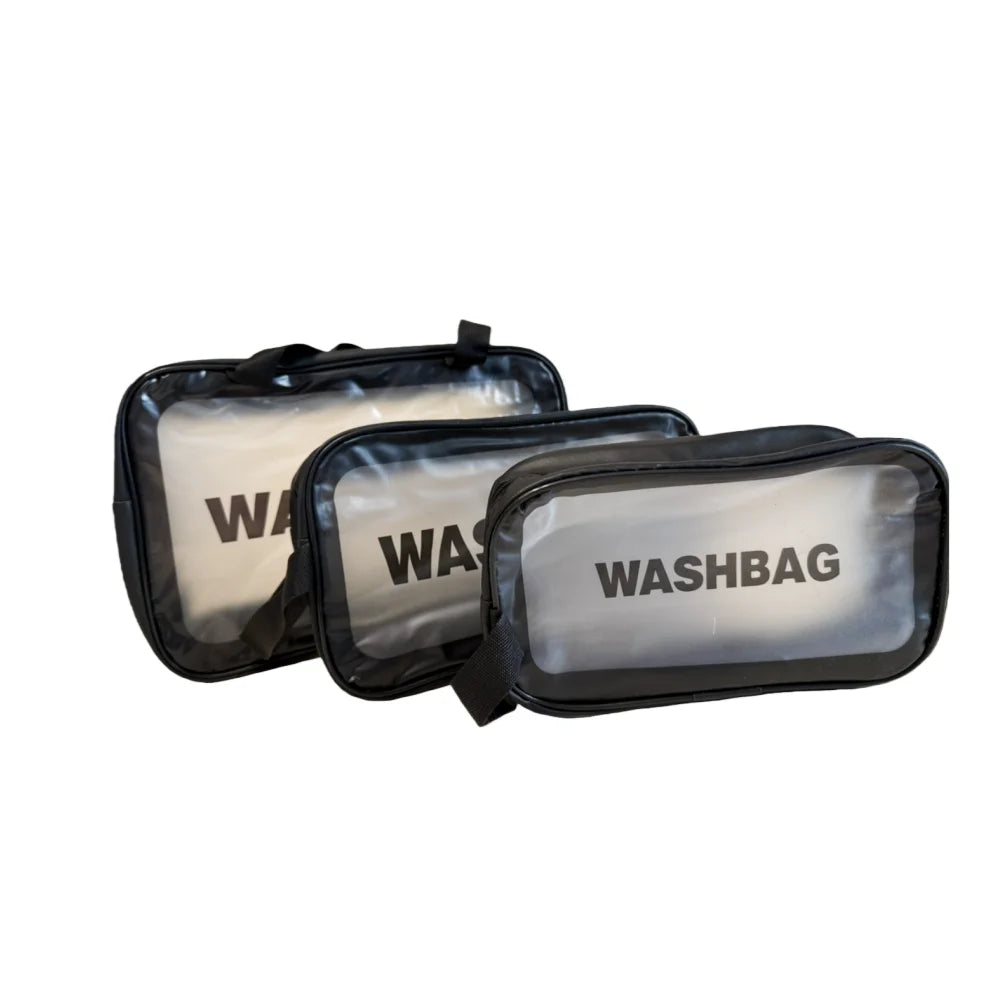 Portable Cosmetic Bag | Transparent