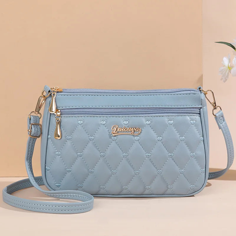 Embroidery Leather Handbag