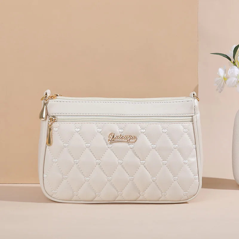 Embroidery Leather Handbag