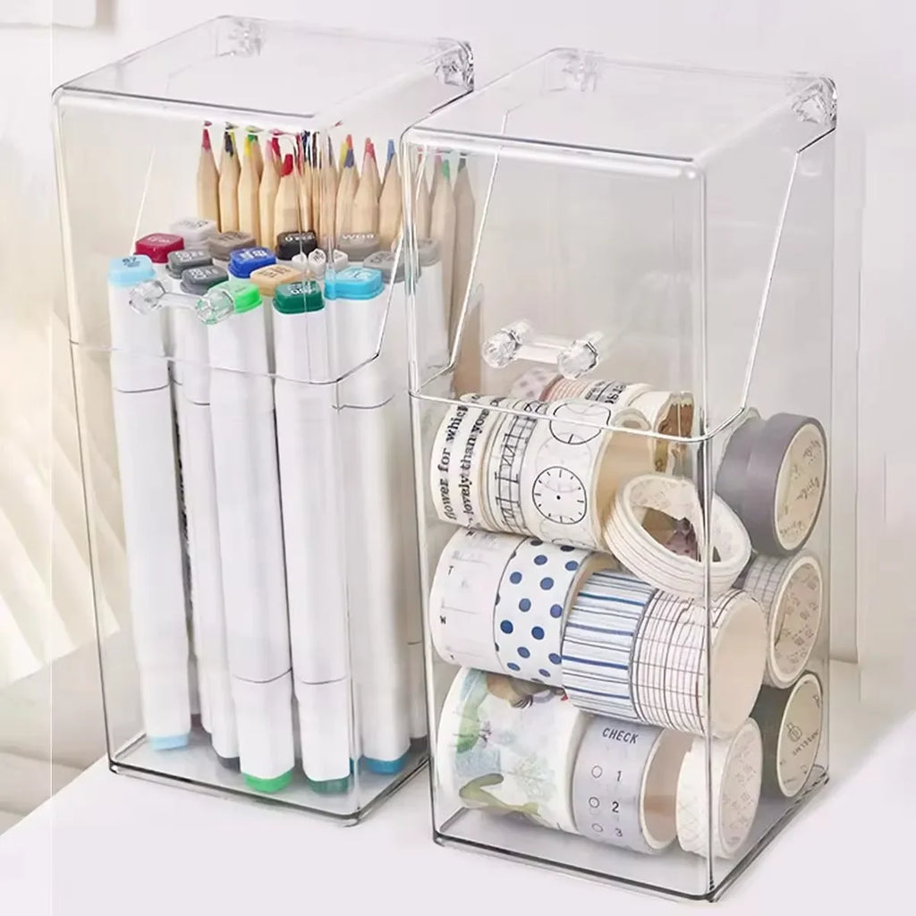 Clear Makeup Brush Holder