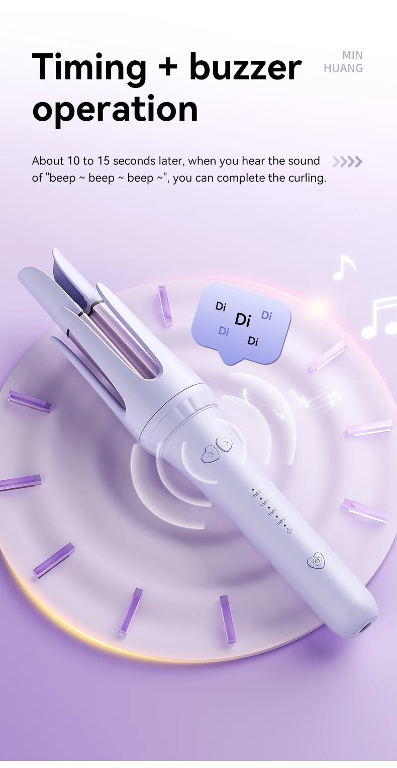 Professional Hair Curling Iron