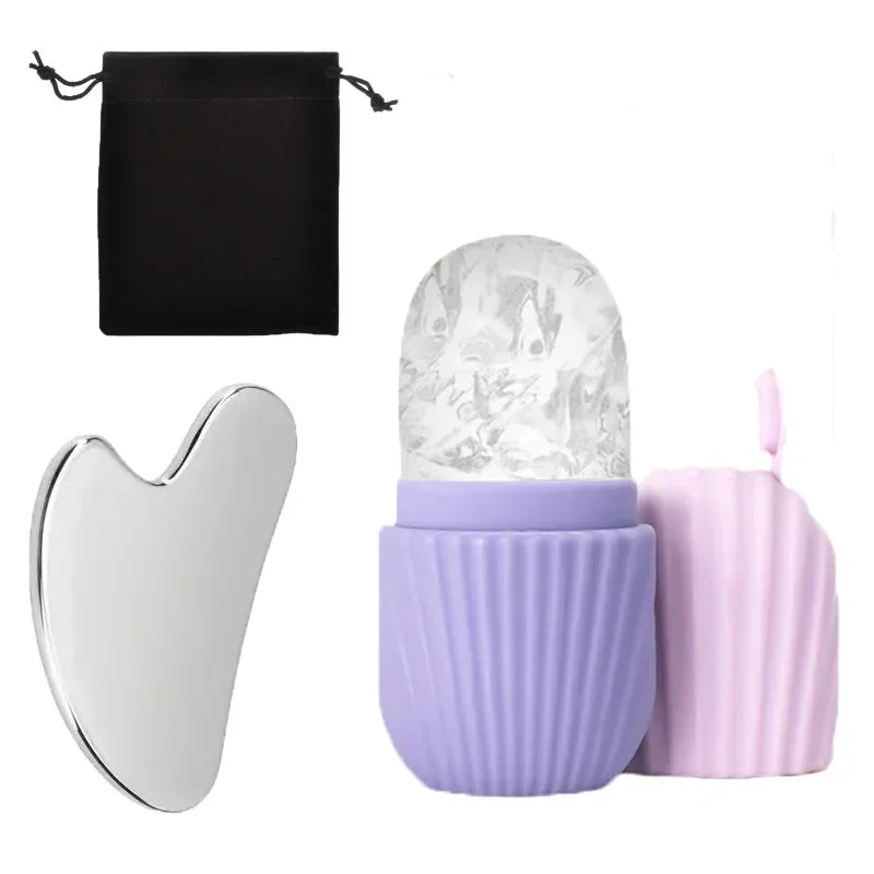 Ice Face Roller Set | Massage Tool
