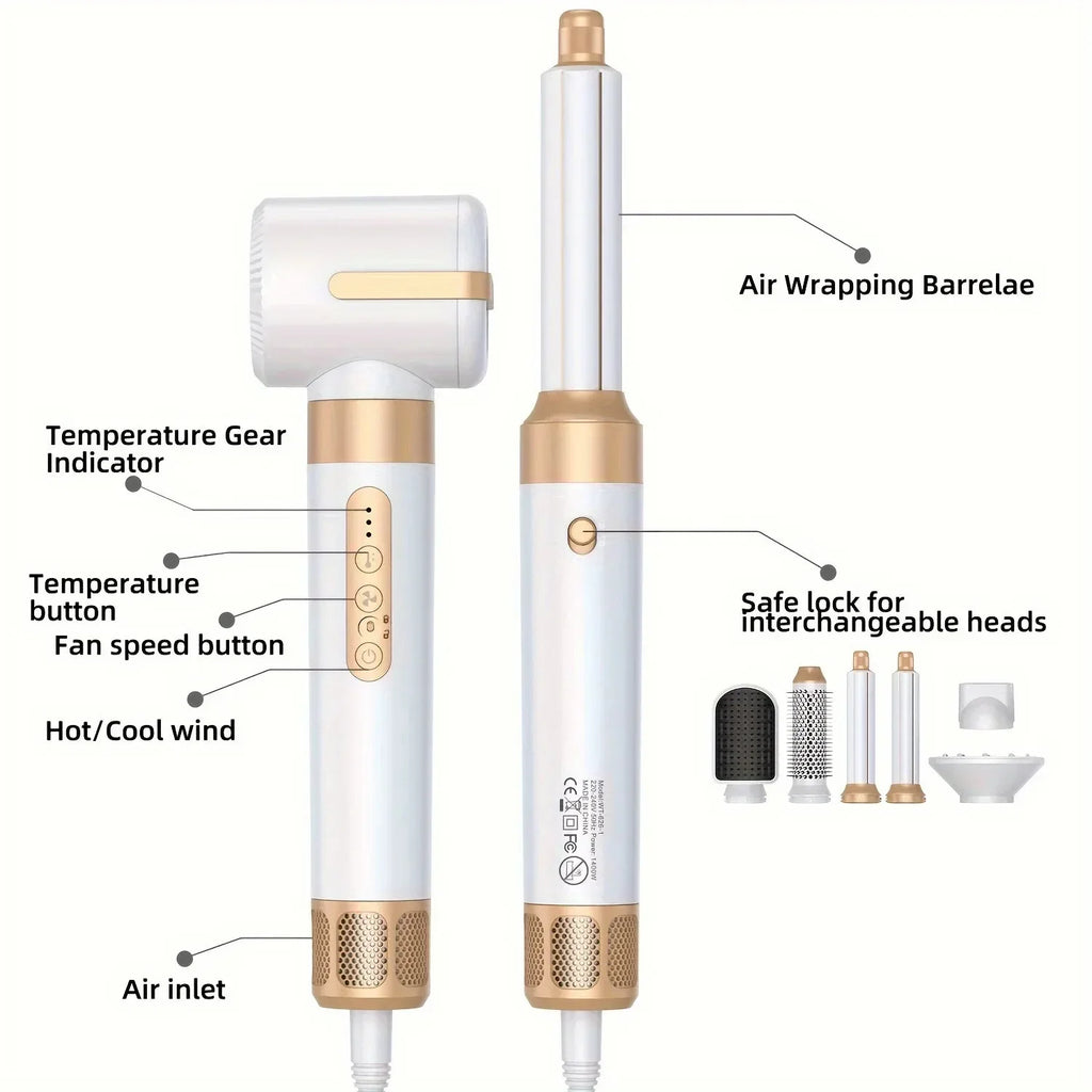 Tinsol 7 In 1 Hair Dryer Brush