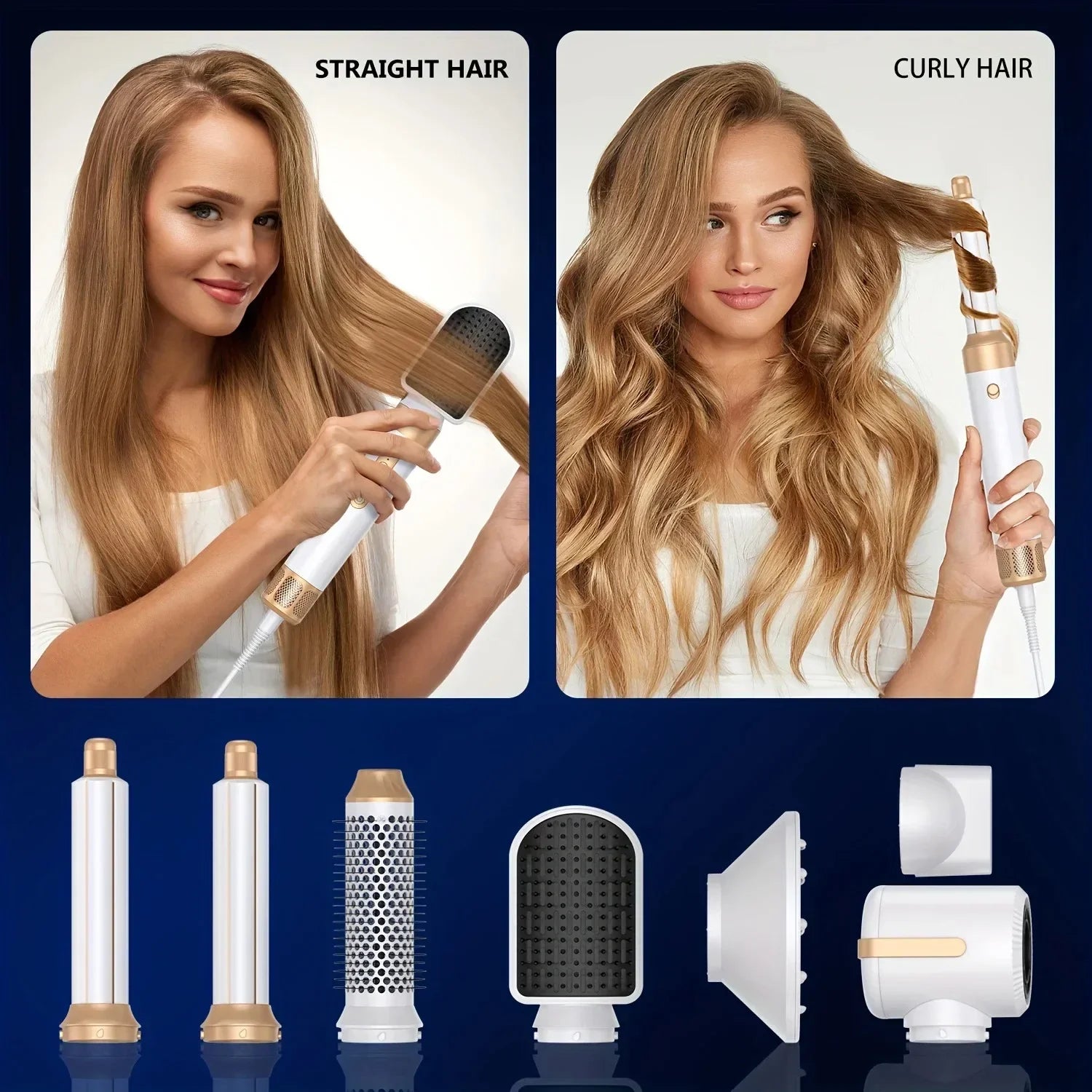 Tinsol 7 In 1 Hair Dryer Brush