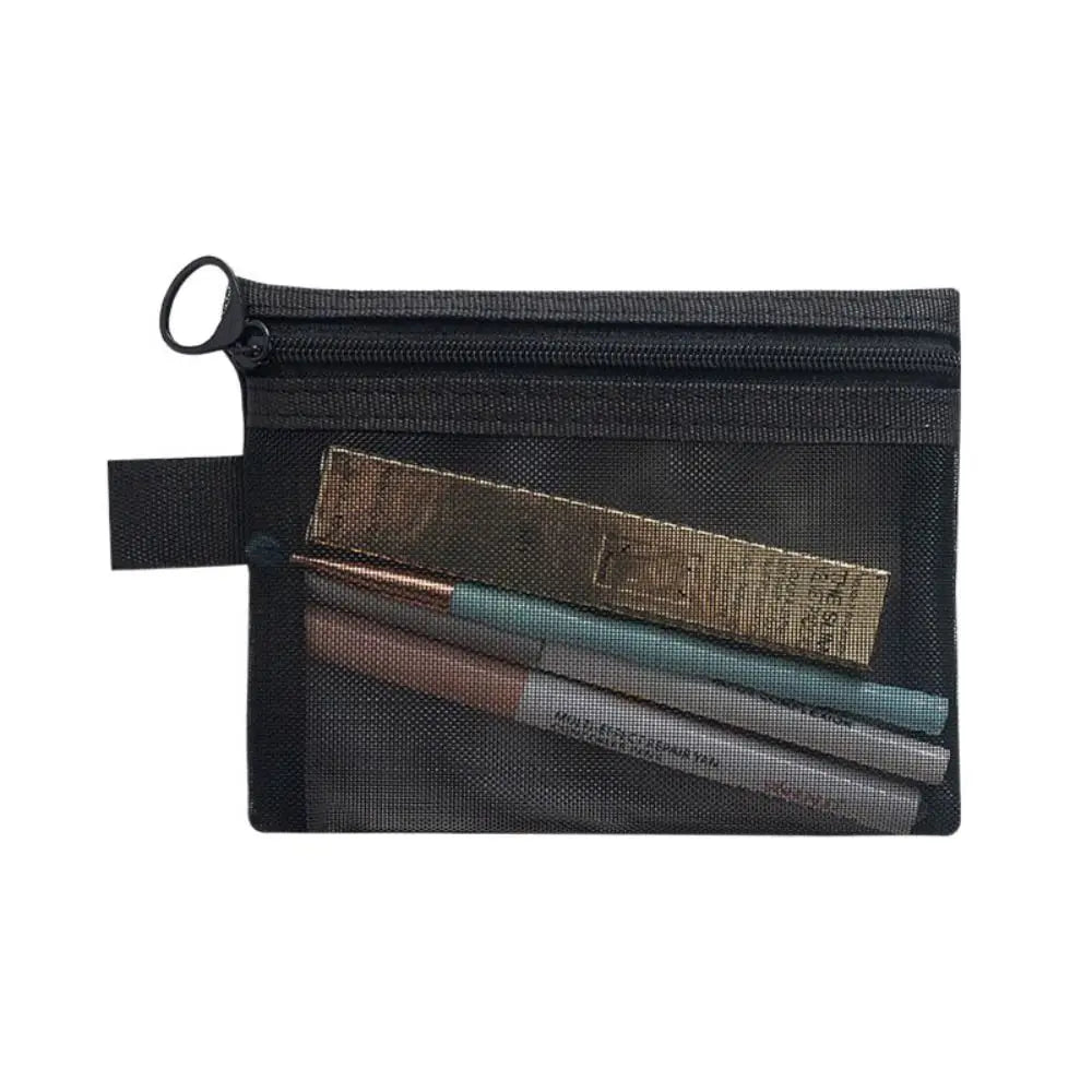 Large Mesh Cosmetic Bag