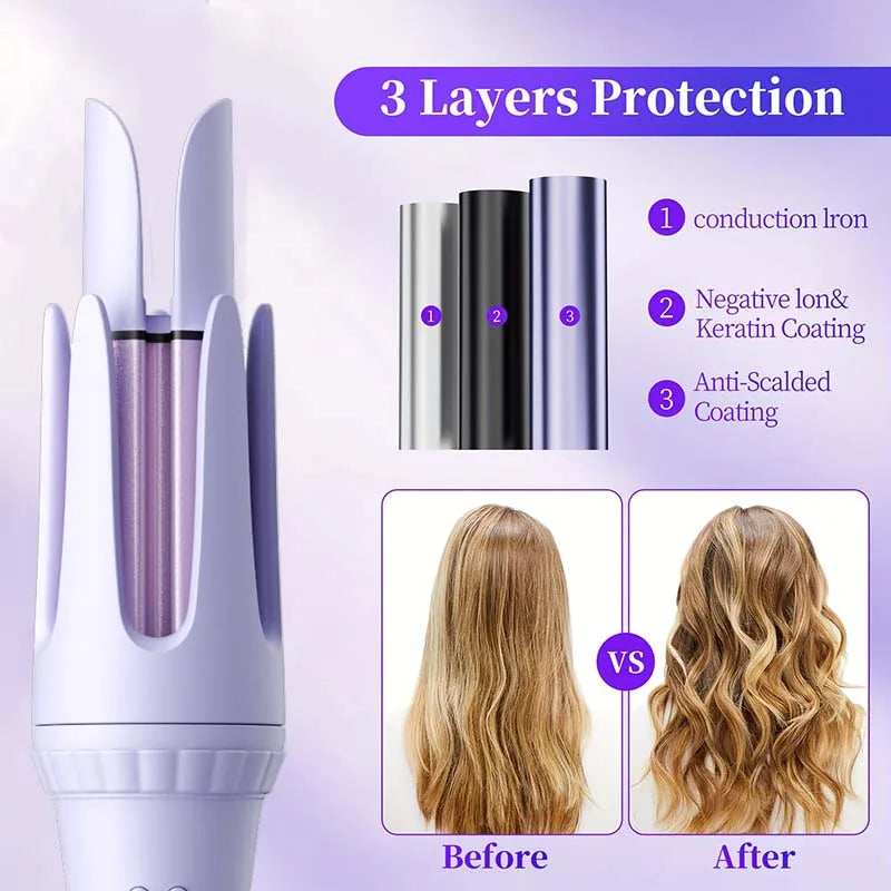 Professional Hair Curling Iron