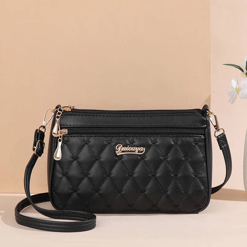 Embroidery Leather Handbag